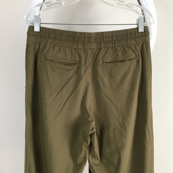 LUCKY BRAND Green Zip Ankle Drawstring Waist Jogger Pant - Picture 9 of 14